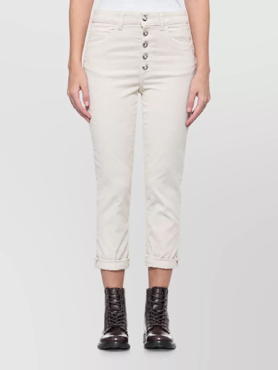 Dondup Corduroy Straight-Leg Pants