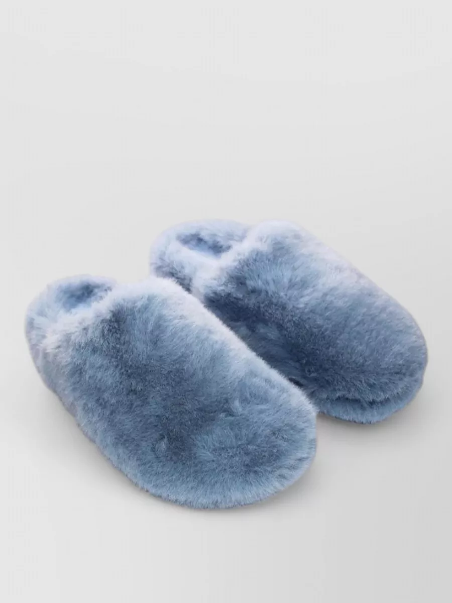 La Rose furry slippers