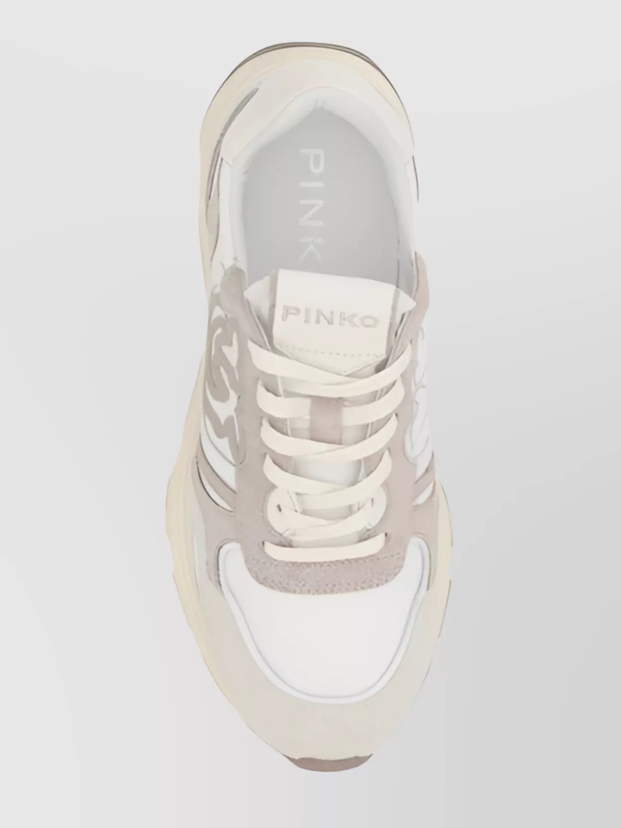 Shop Pinko Zoe Custom Fit Panelled Sneakers