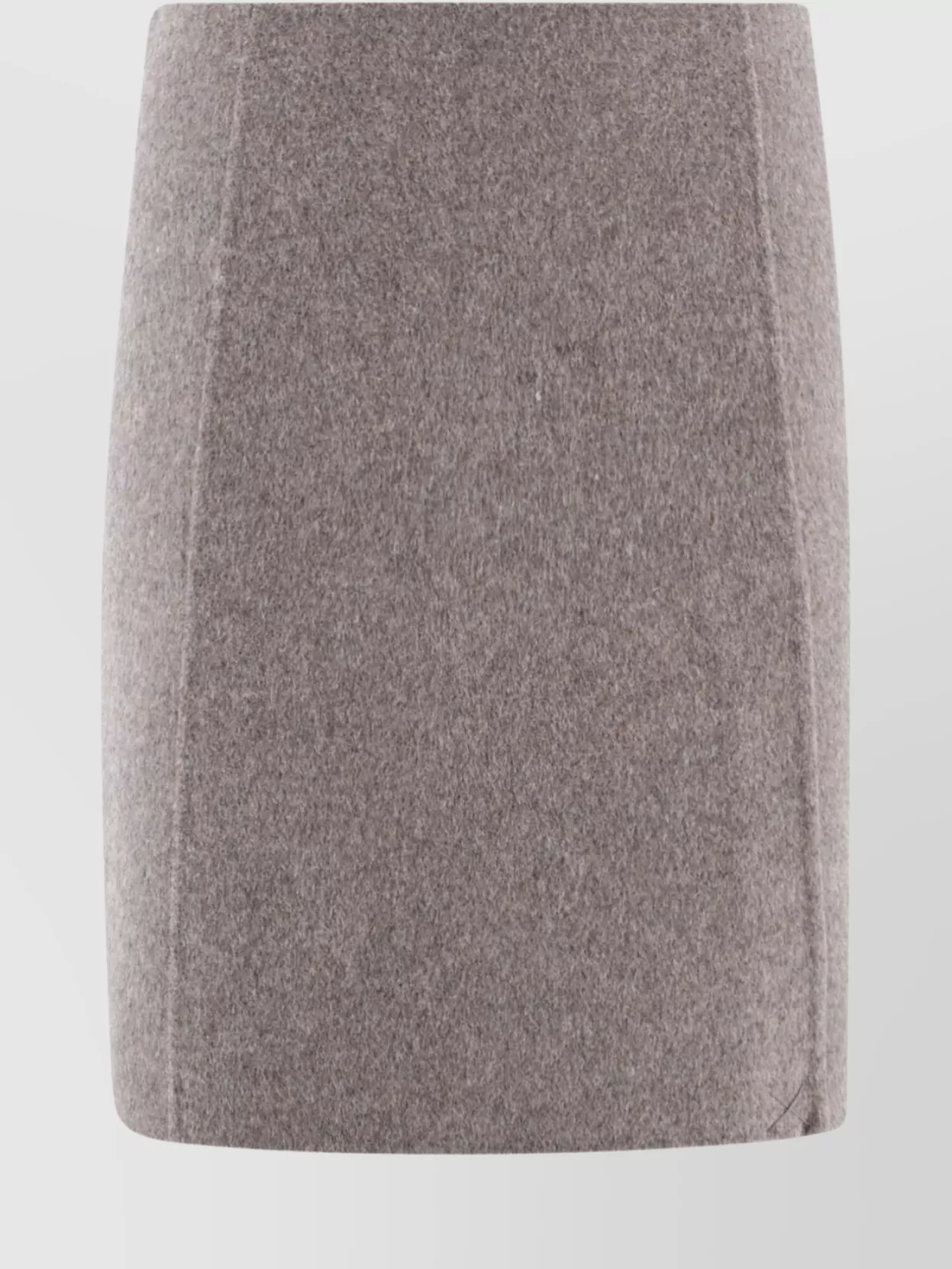 P.a.r.o.s.h Midi And Knee Length High Waisted Skirt In Neutral