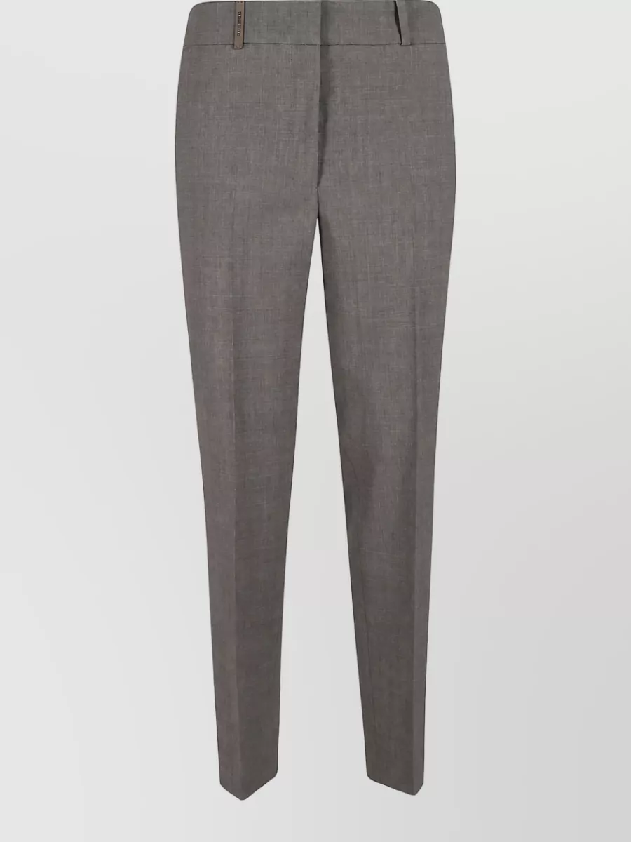 Peserico wool suit trousers