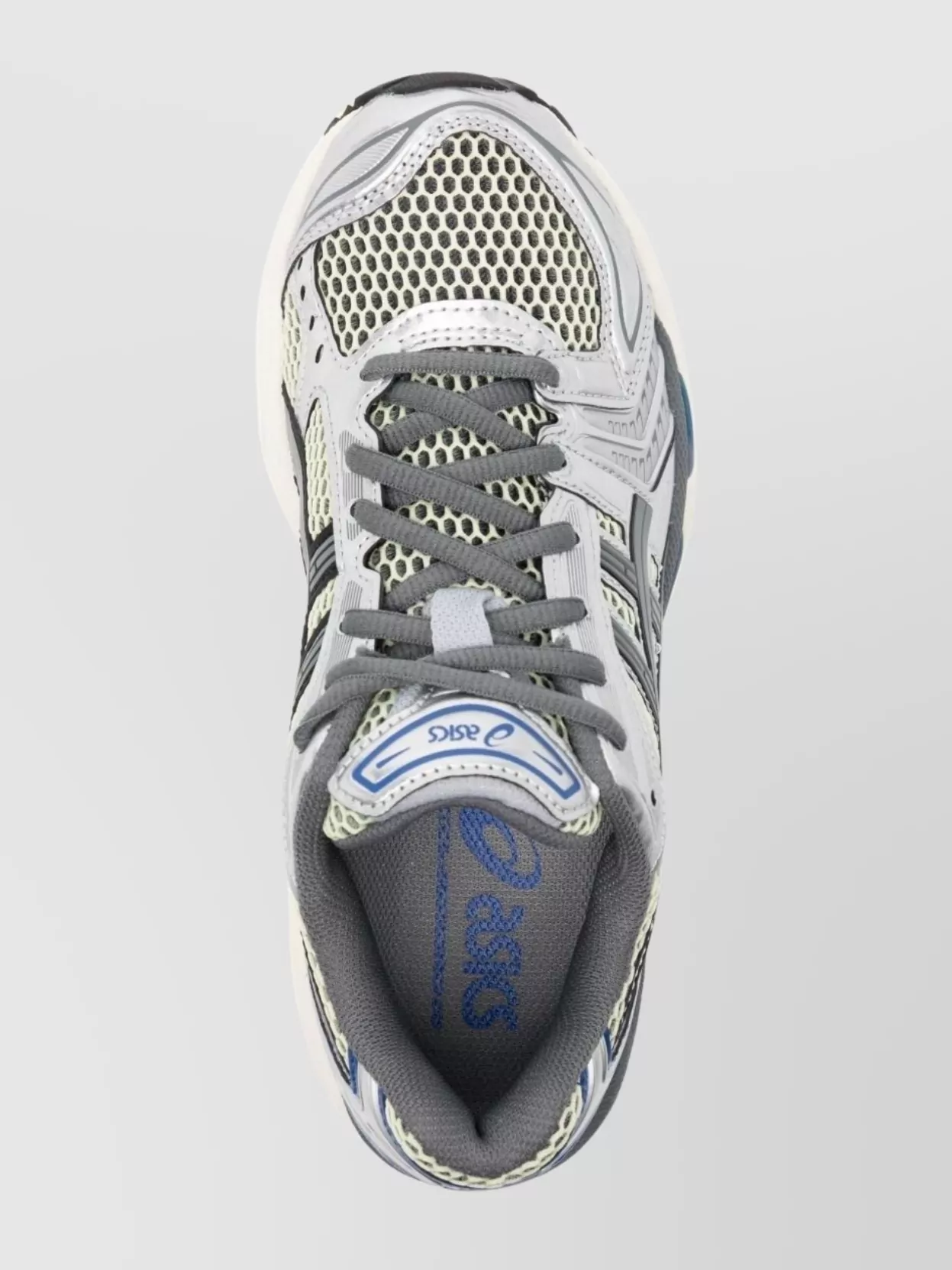 Asics Casual Sneakers With Mesh Upper And Rubber Outsole