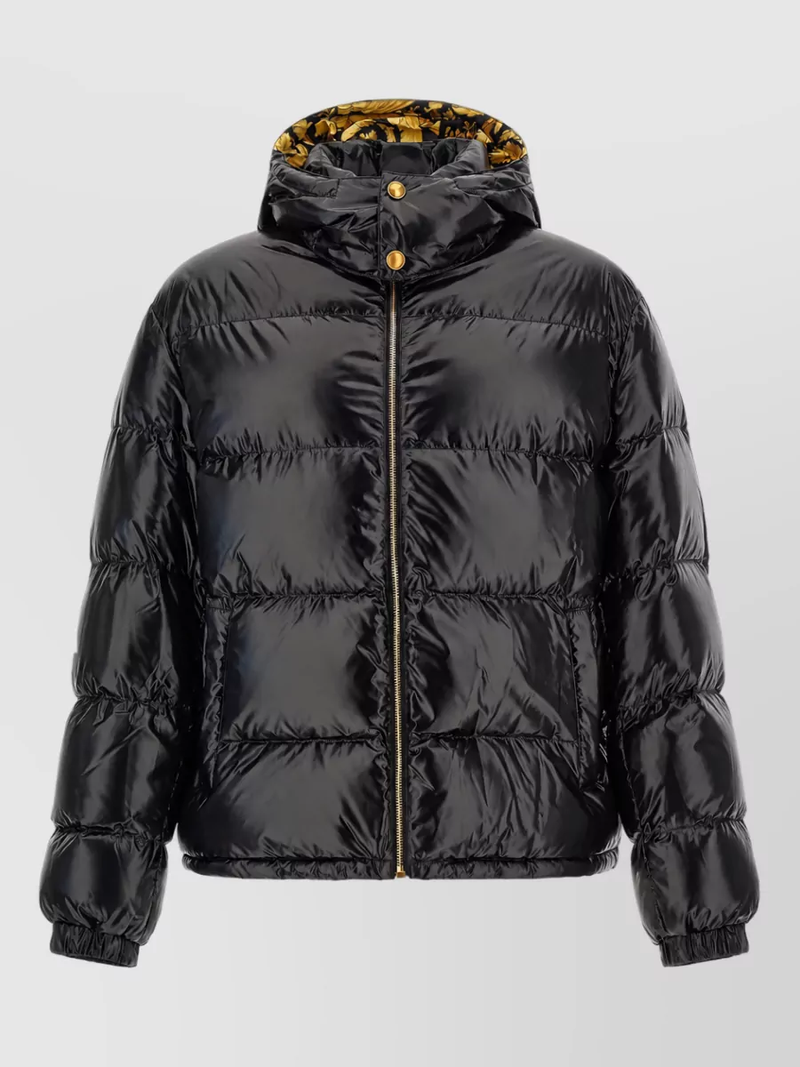 Versace quilted down puffer jacket