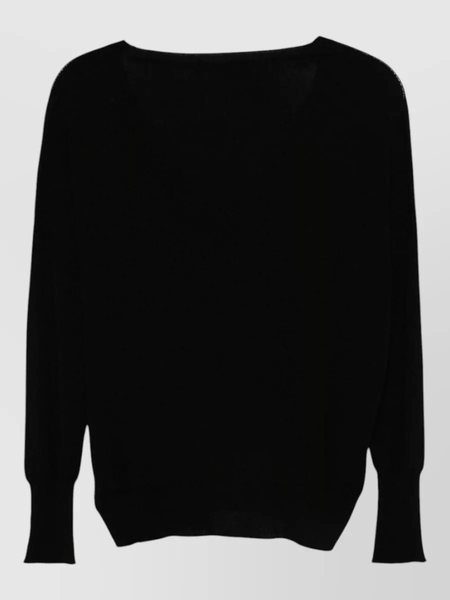 Zanone Fine-Knit V-Neck Jumper