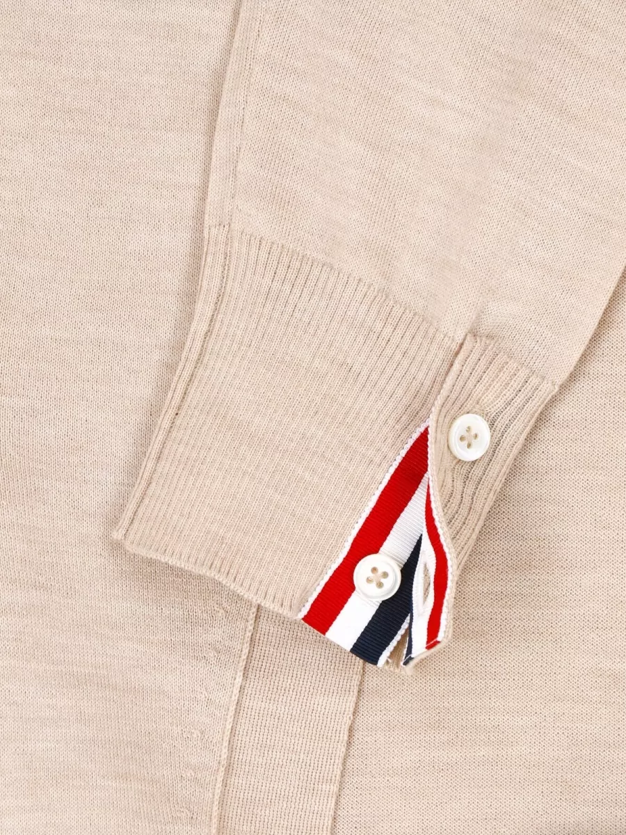 Thom Browne Wool Crewneck Cardigan