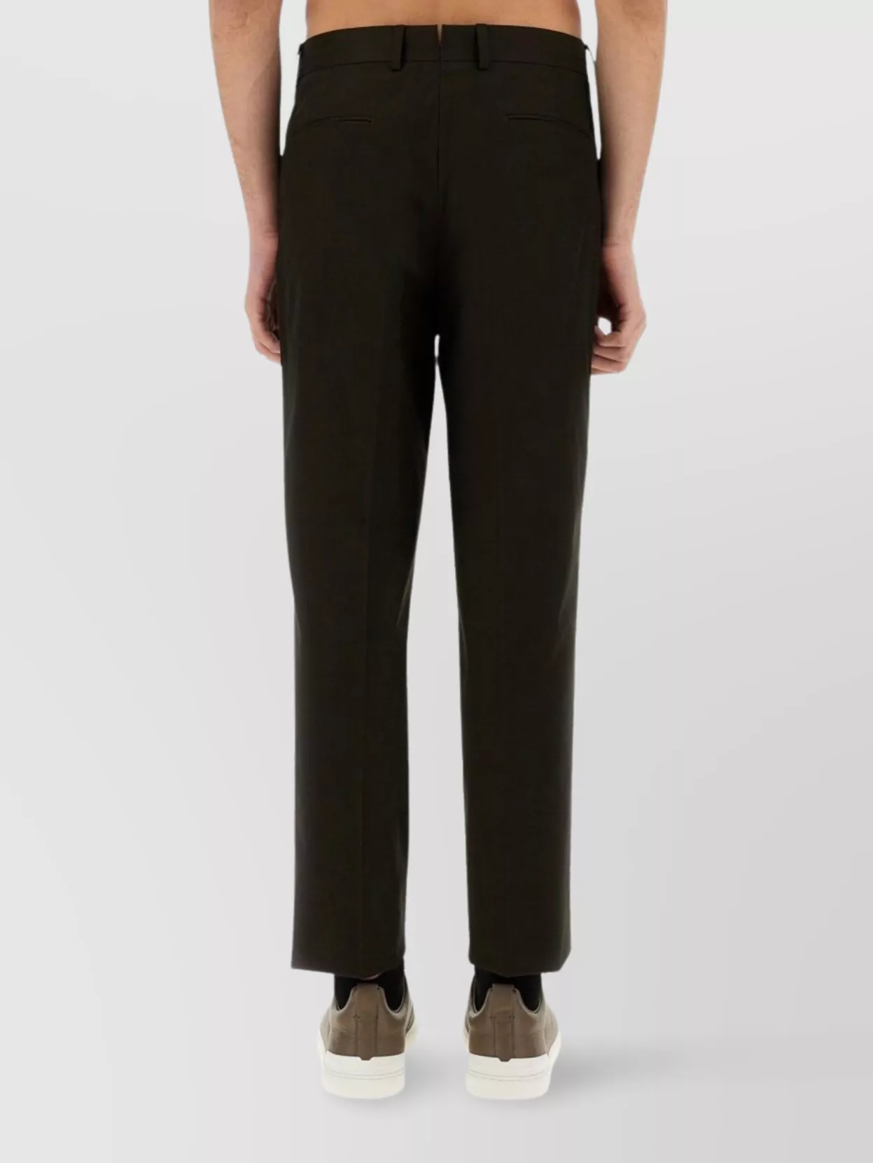 Zegna Men's Pants With Pleat