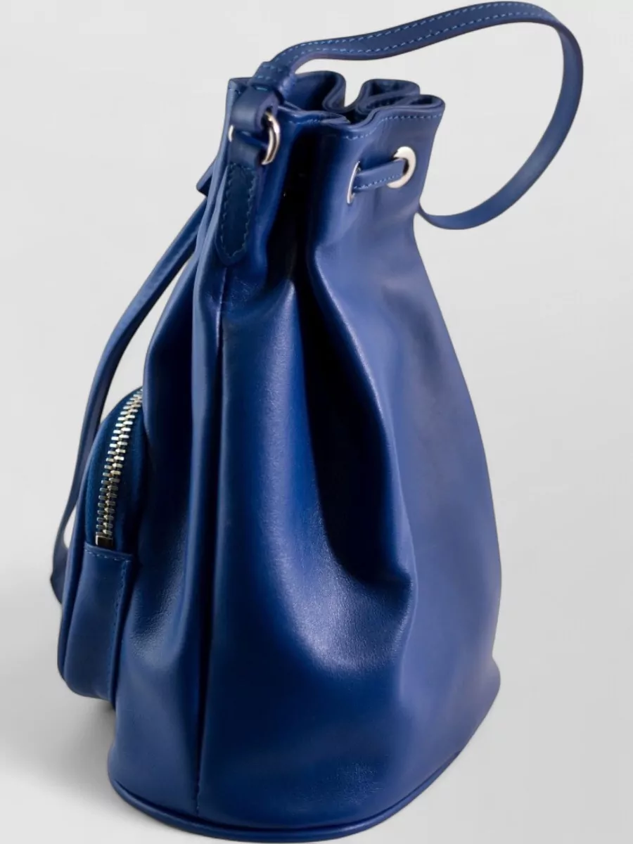 La Rose Leather Satchel Bag