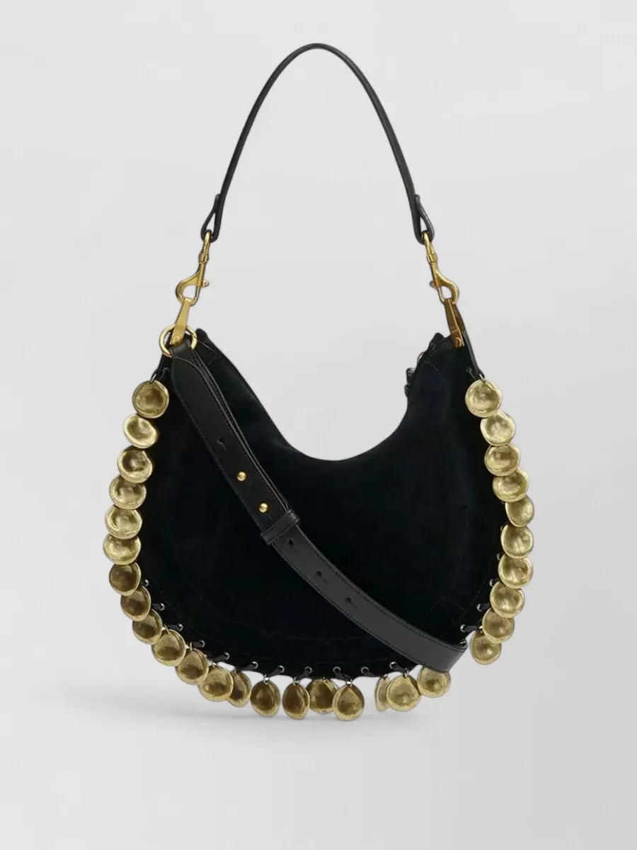 Isabel Marant Oskan Soft Suede Shoulder Bag