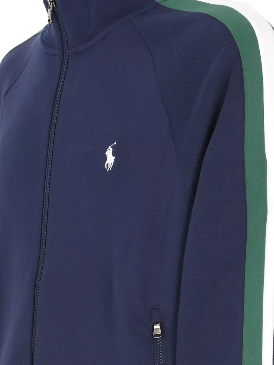 Ralph Lauren Striped Zip Sweatshirt