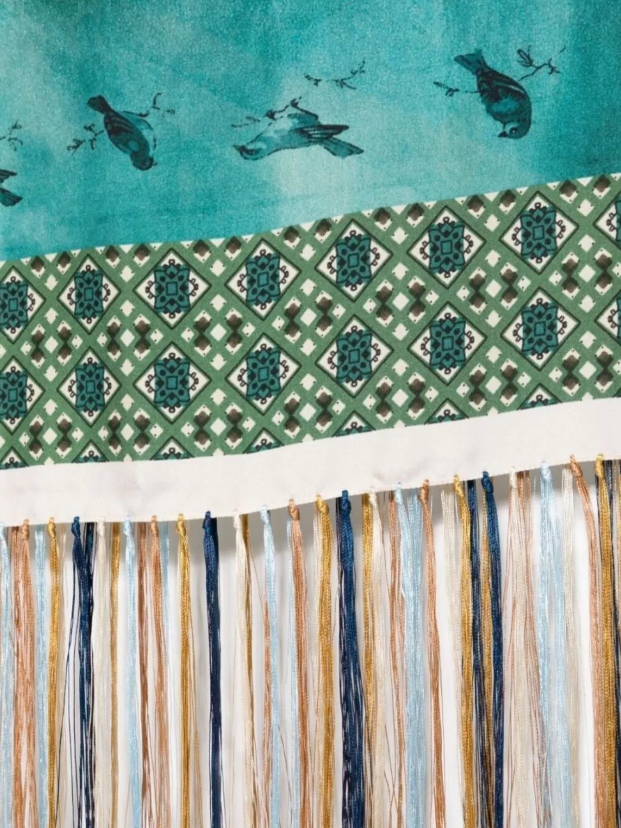 Pierre Louise Mascia Graphic Print Silk Scarf