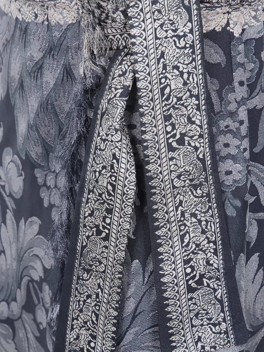 Pierre Louise Mascia Silk Wrap Skirt