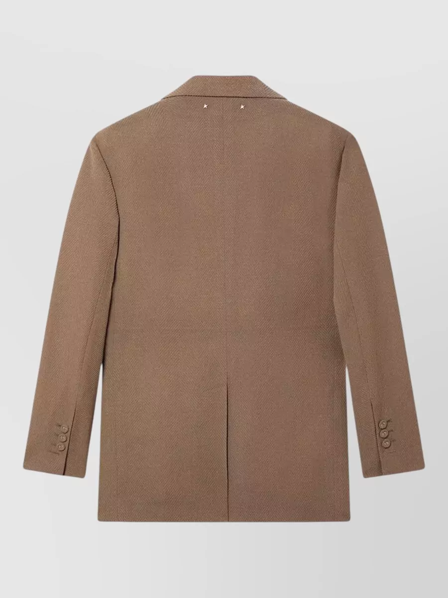 Golden Goose Wool Oversized Double-Breasted Blazer