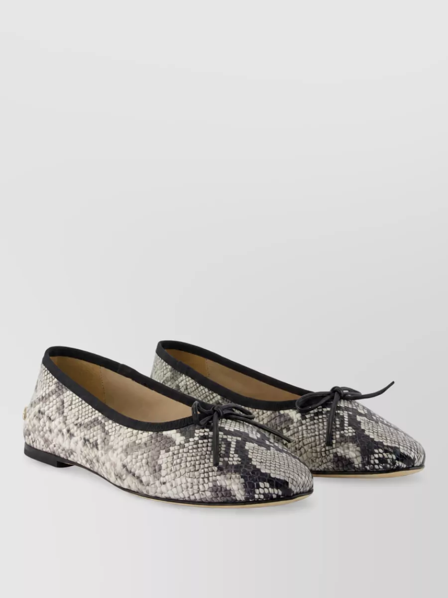Anine Bing leather ballerina shoes