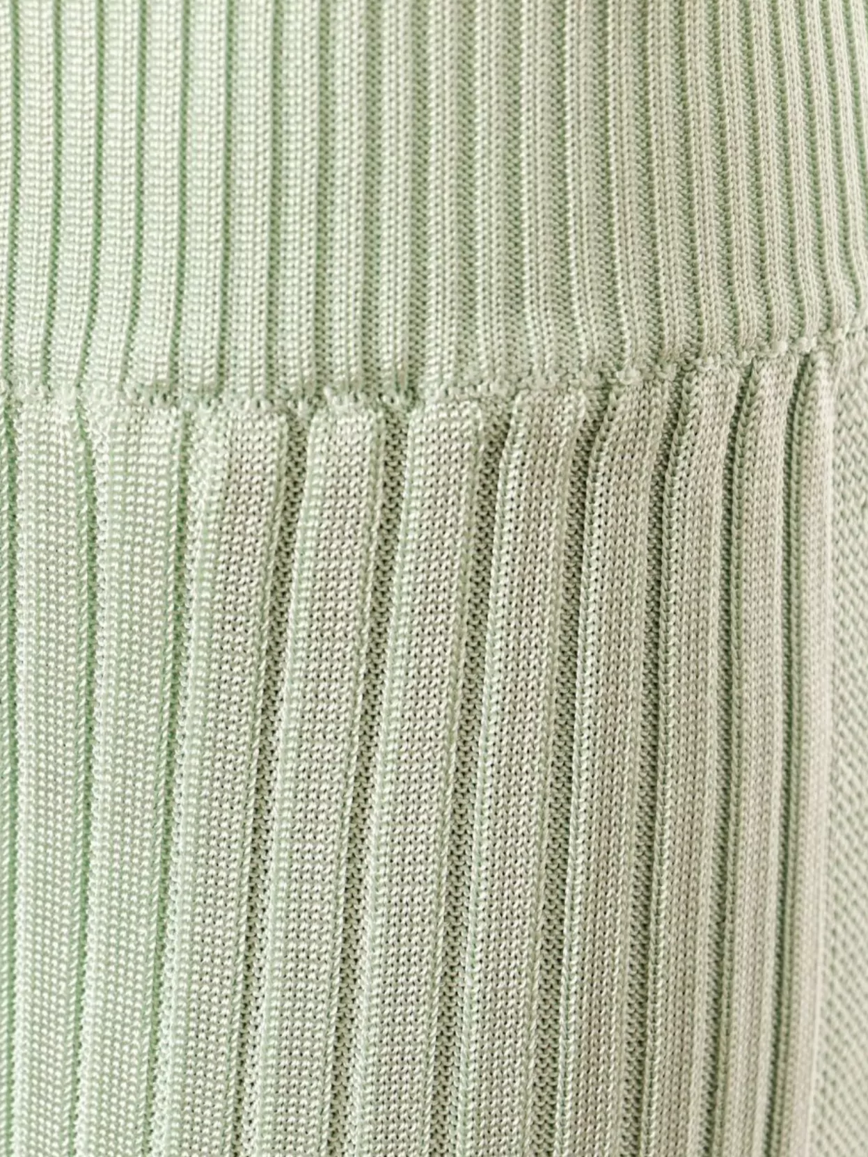 Jil Sander Ribbed High-Rise Flared Viscose Trousers