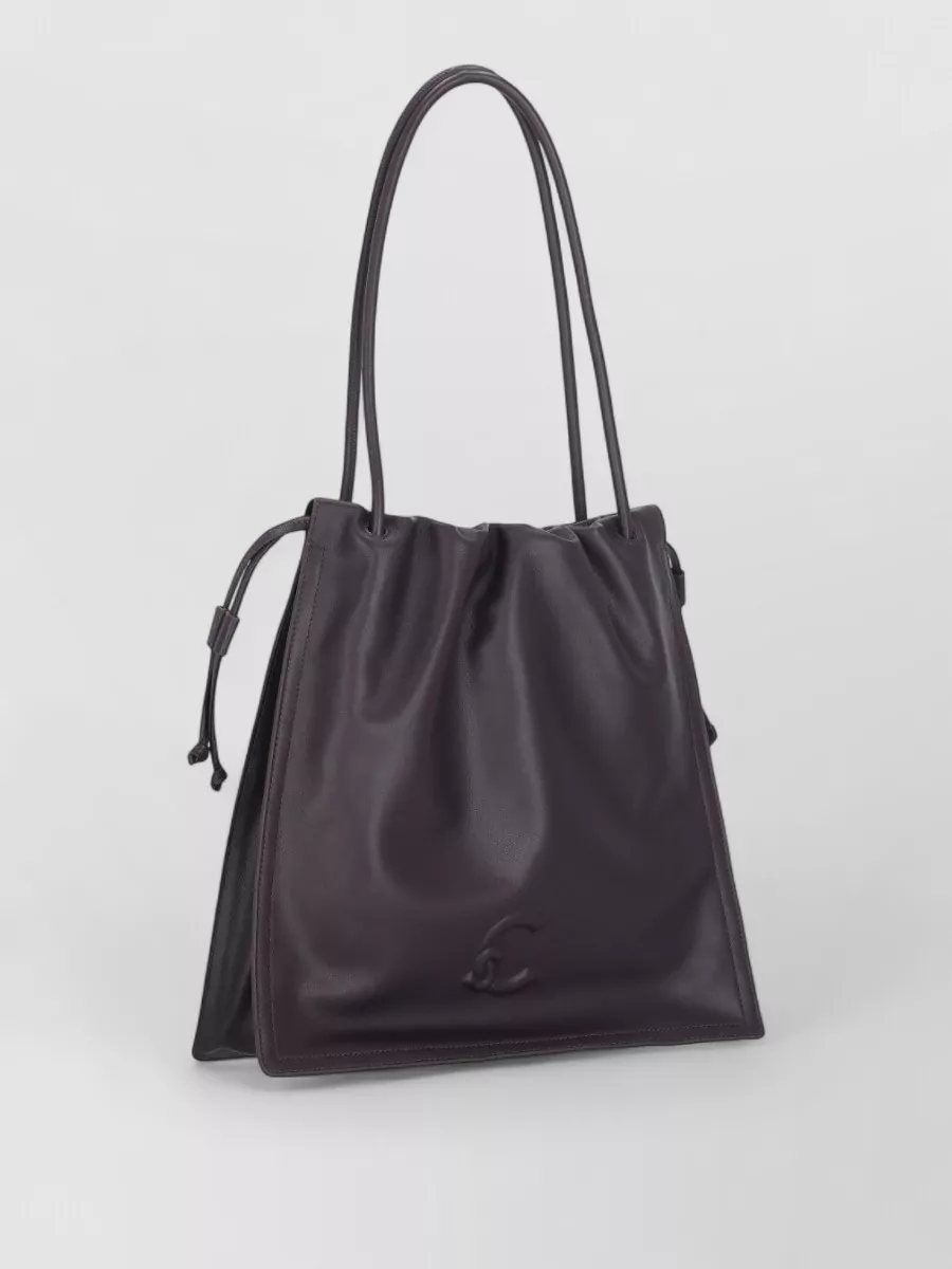 Coccinelle Leather Shopper Bag Two Top Handles