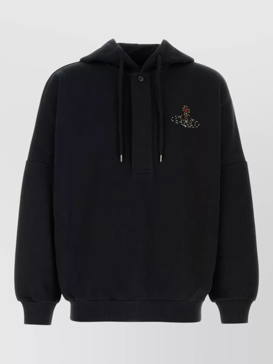 Vivienne Westwood cotton oversized hooded sweatshirt