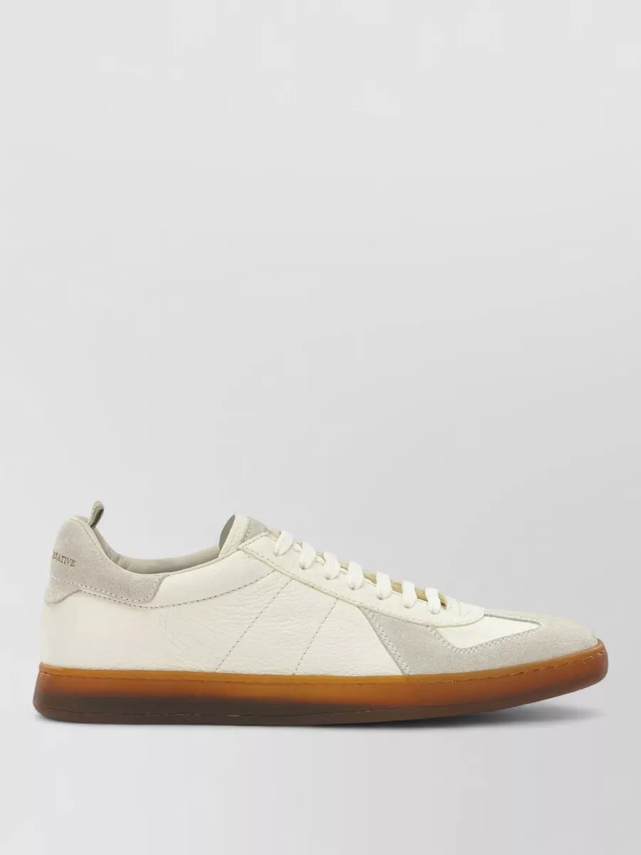 Officine Creative Leather Low-Top Sneakers