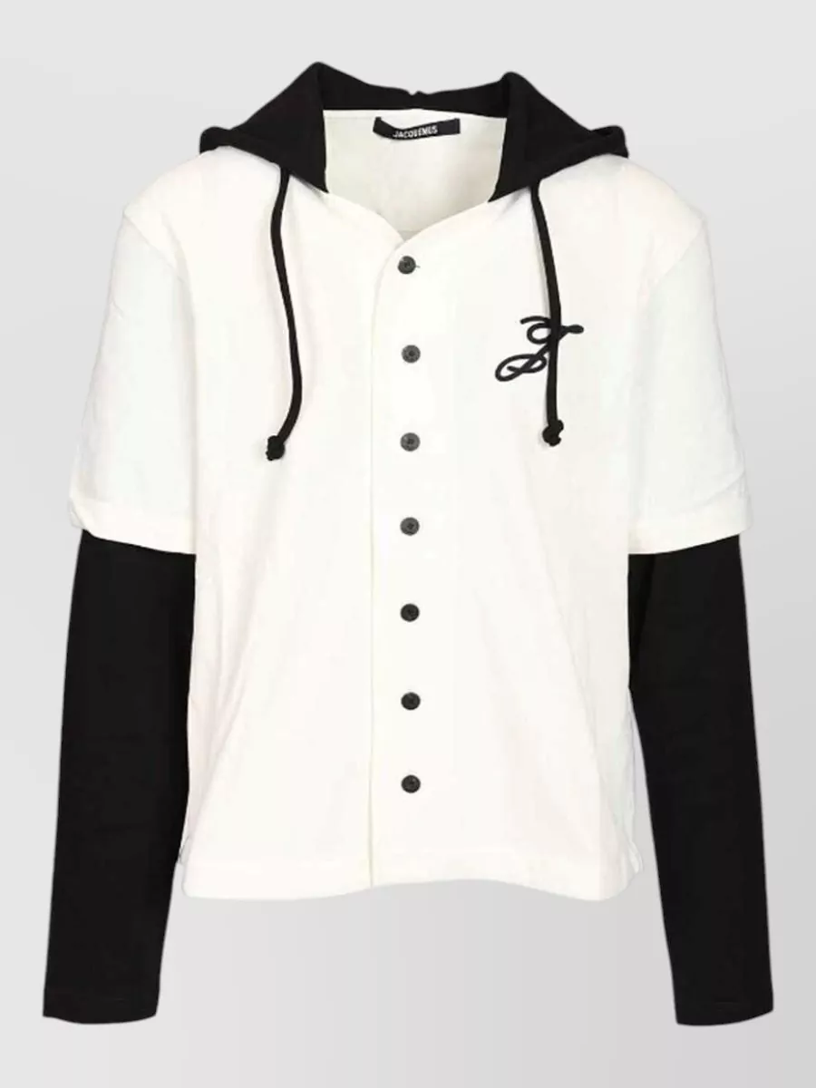 Jacquemus cotton short-sleeve hoodie