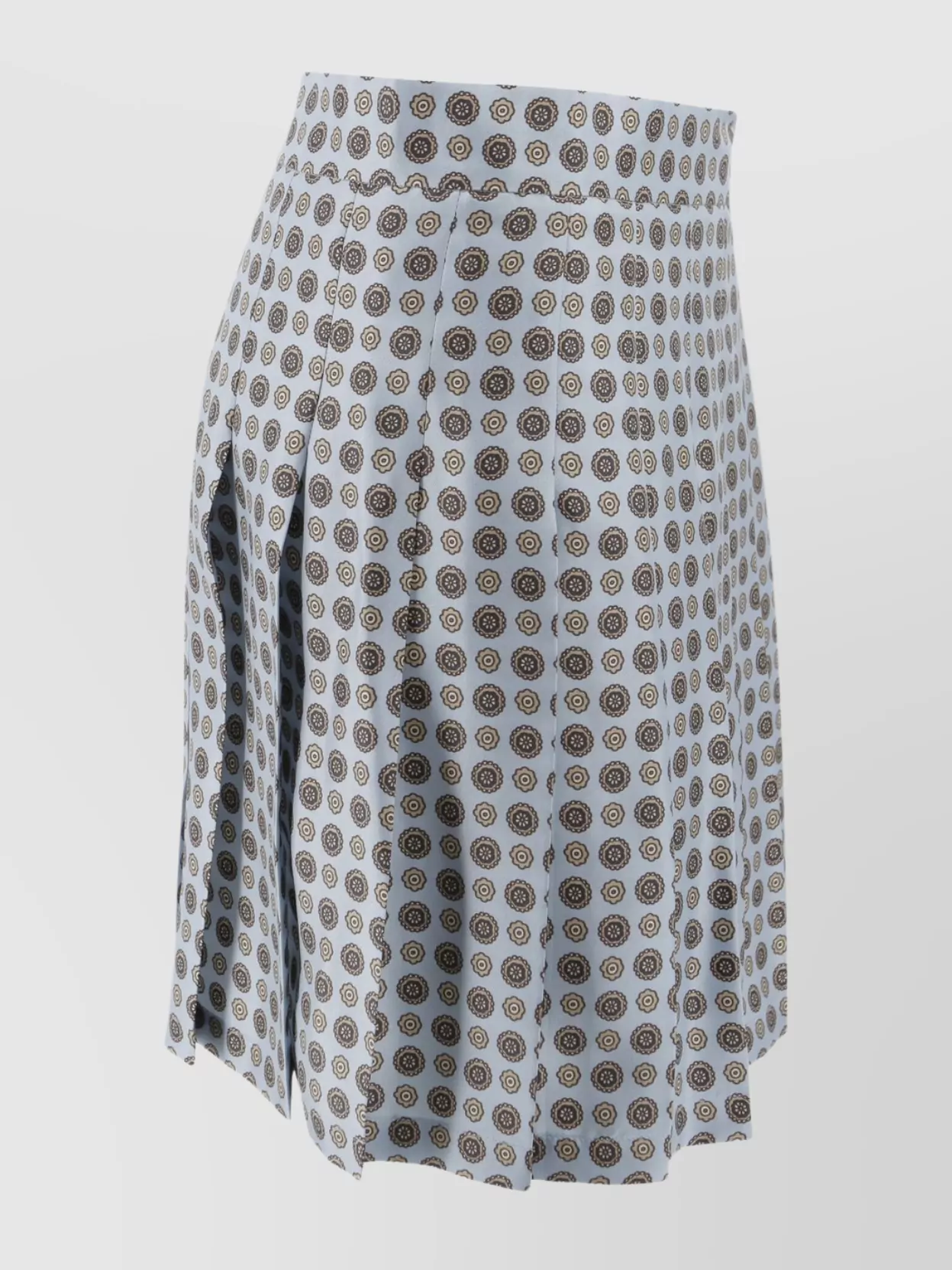 's Max Mara Pleated A-line Skirt High Waist