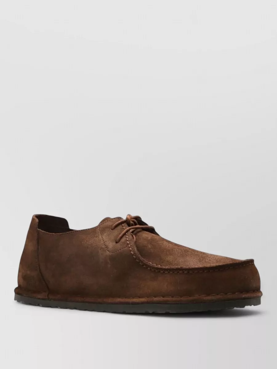 Birkenstock suede leather moccasin loafers