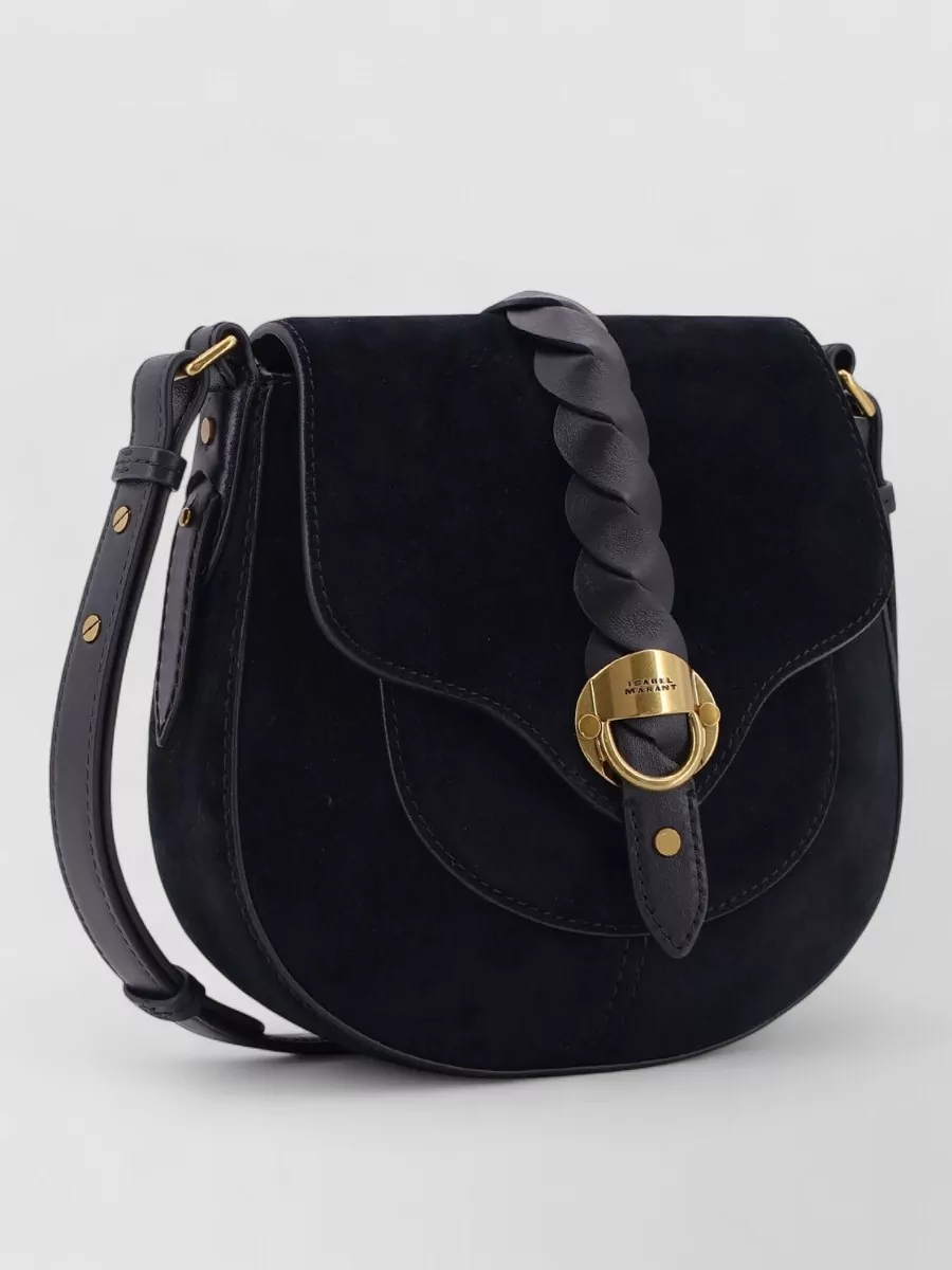 Isabel Marant Shoulder Bag Adjustable Strap Braided Handle