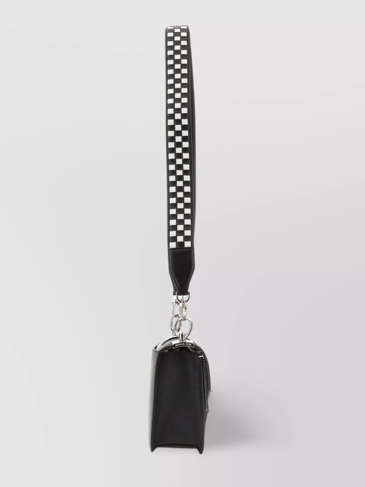 Michael Kors Greenwich Two-tone Checkered Strap Shoulder Bag