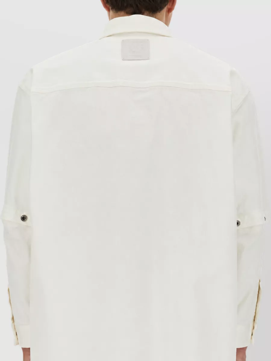 Off-White Cotton Jacket Shirt