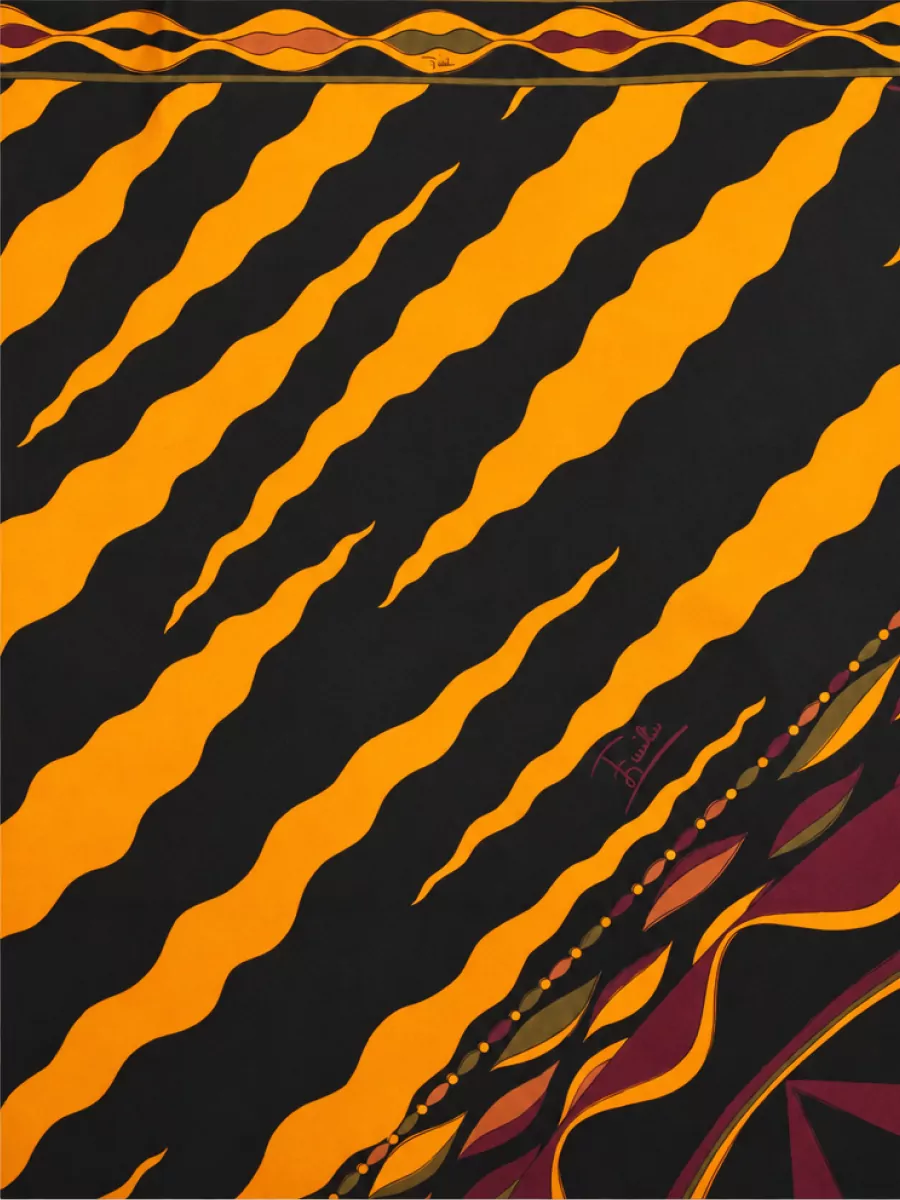 Pucci Silk Printed Scarf