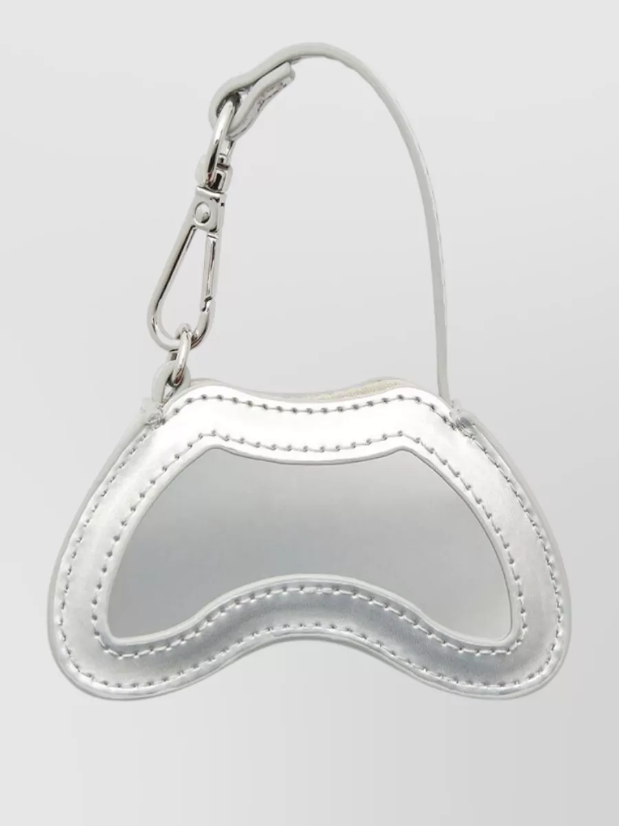 Diesel shiny bag charm keychain