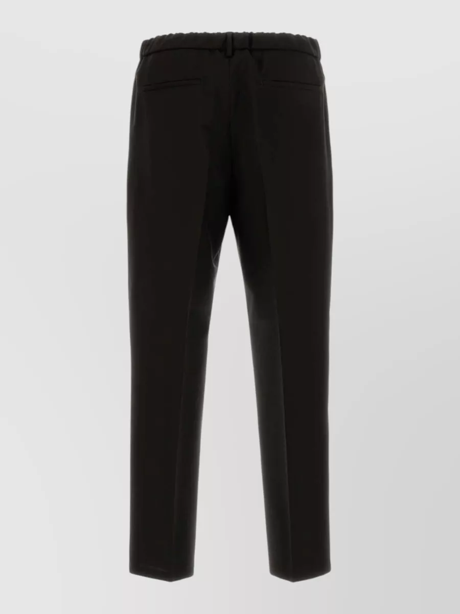 Jil Sander virgin wool tailored trousers
