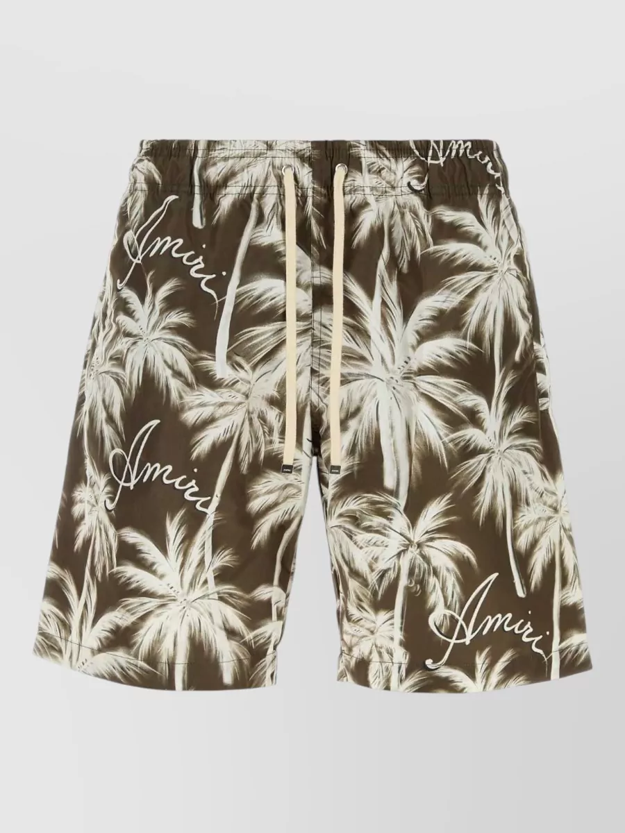 Amiri printed swim shorts