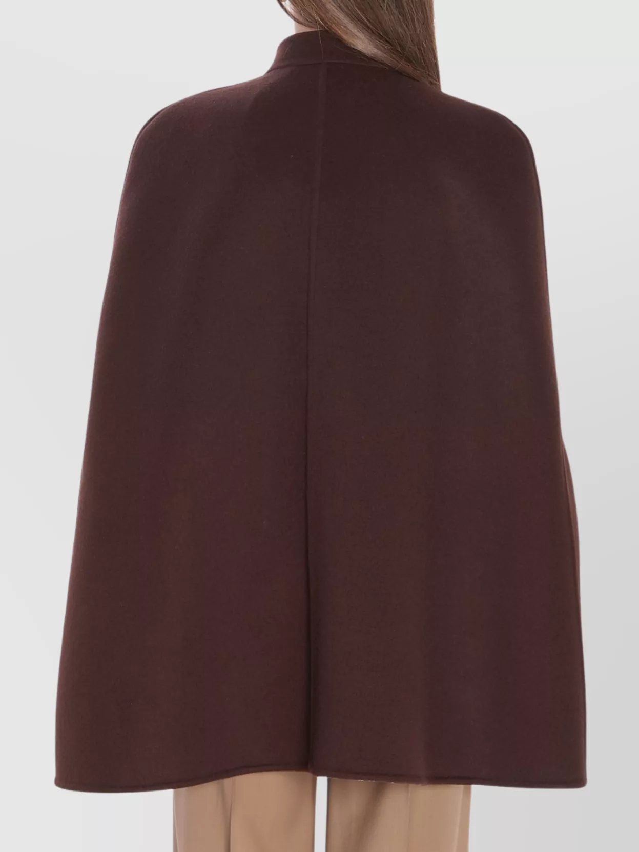 Gucci Wool Cape Horsebit Detail