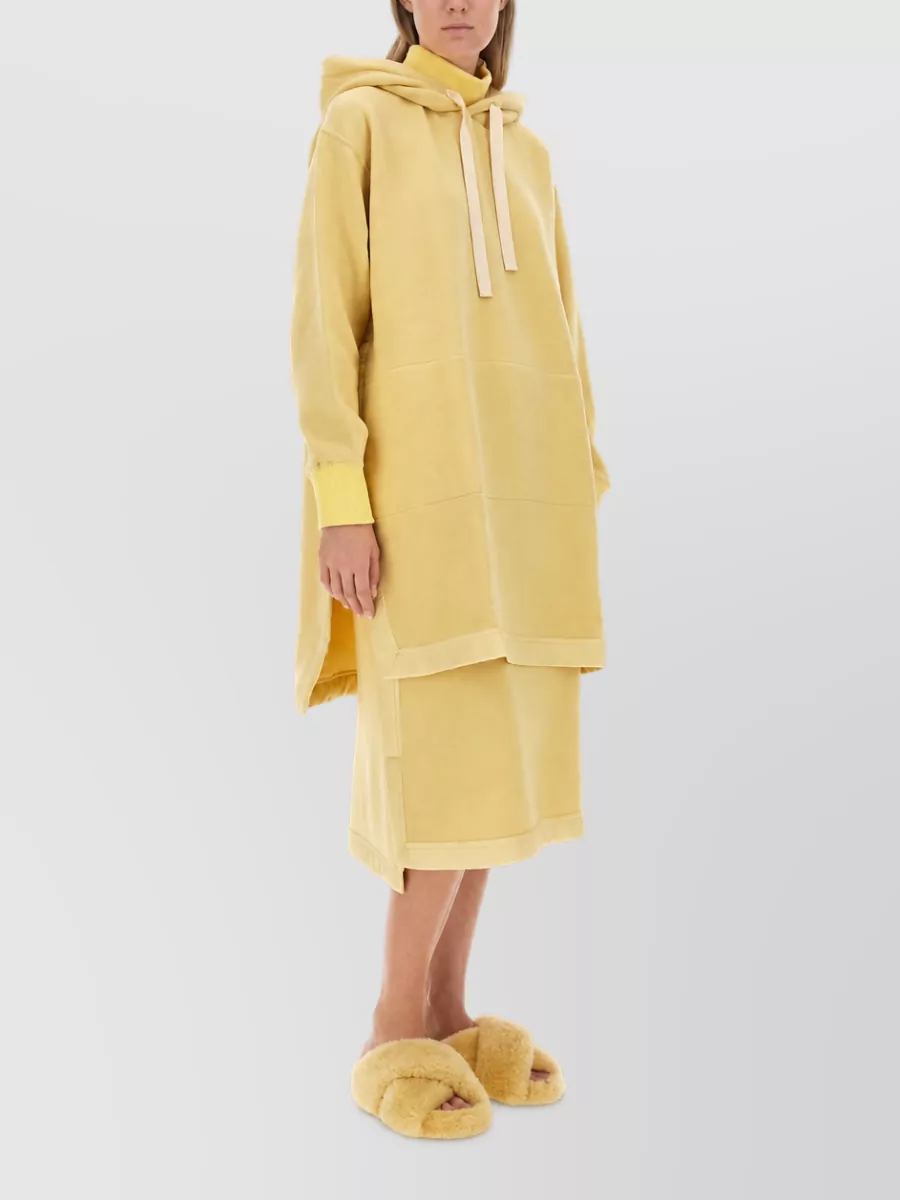 Jil Sander Hooded Knitted Dress