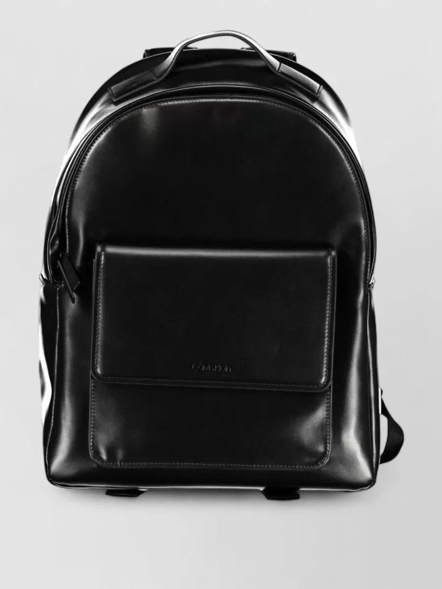 Calvin Klein faux leather backpack