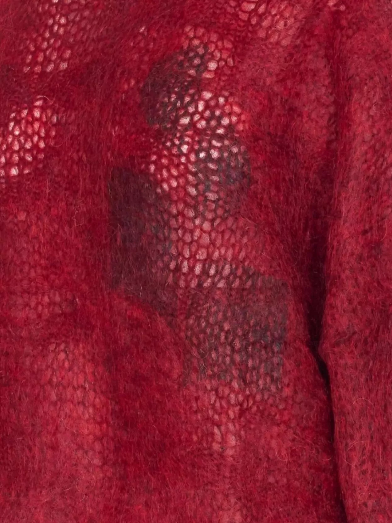 Isabel Marant Mohair Open-Knit Crewneck Jumper