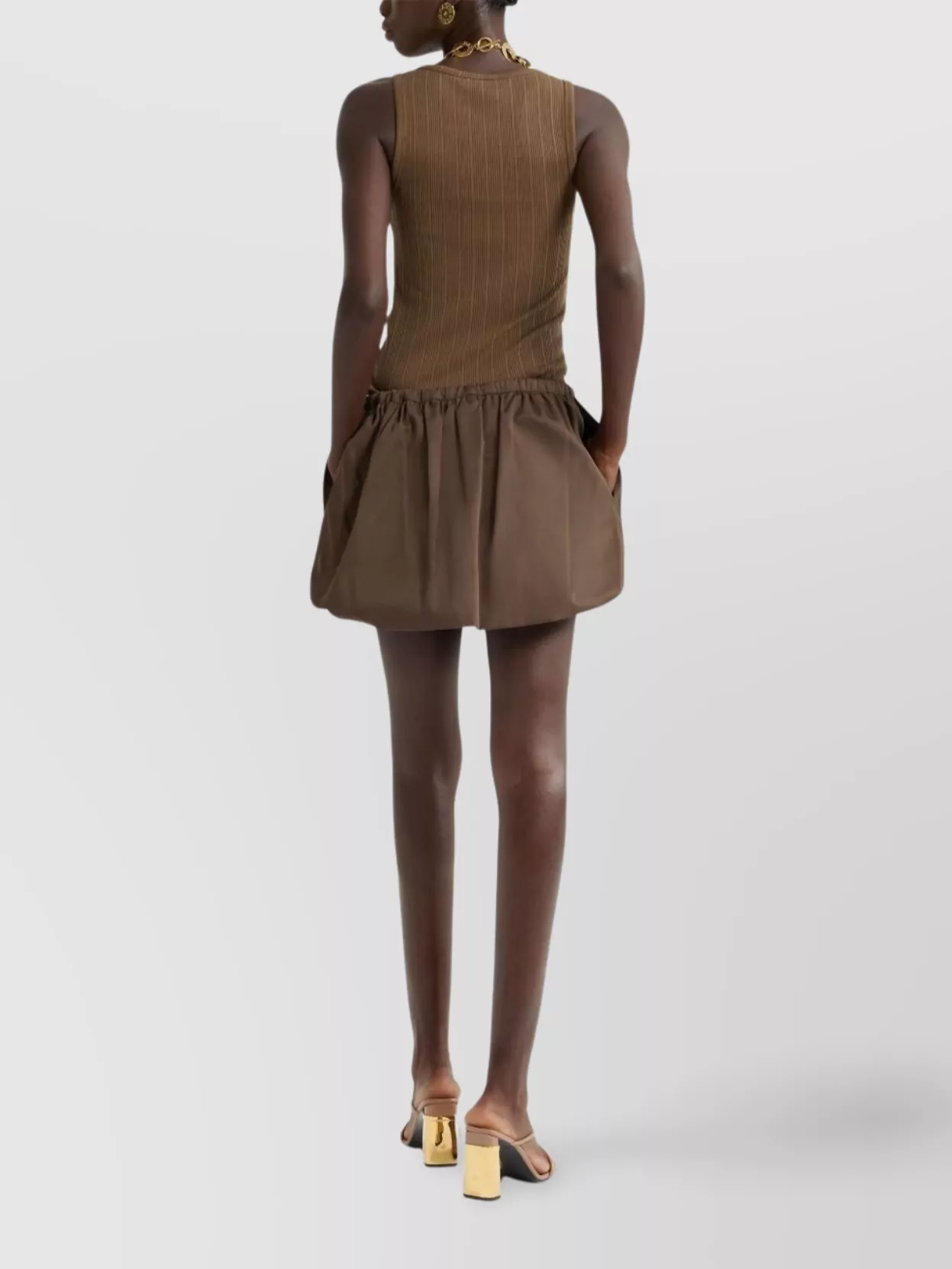 Patou Organic Cotton Mini Skirt