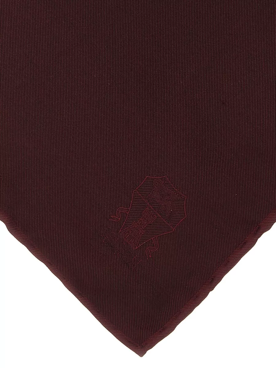 Brunello Cucinelli Silk Ribbed Scarf