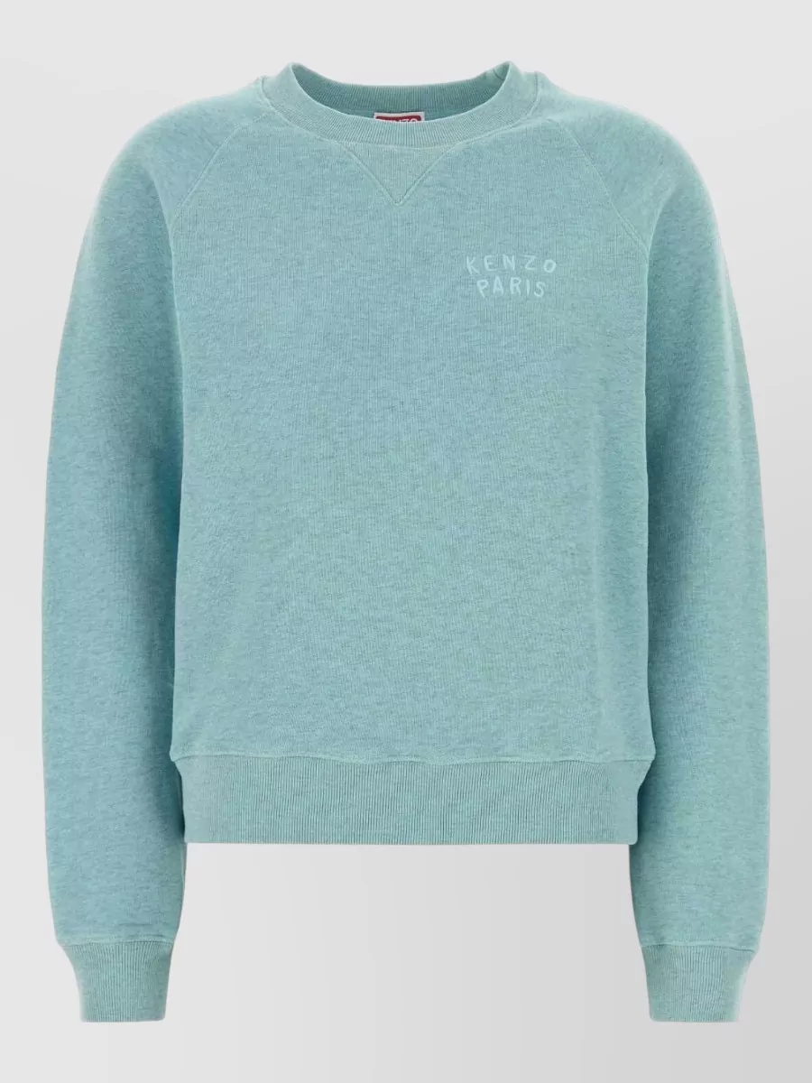 Kenzo mélange cotton sweatshirt