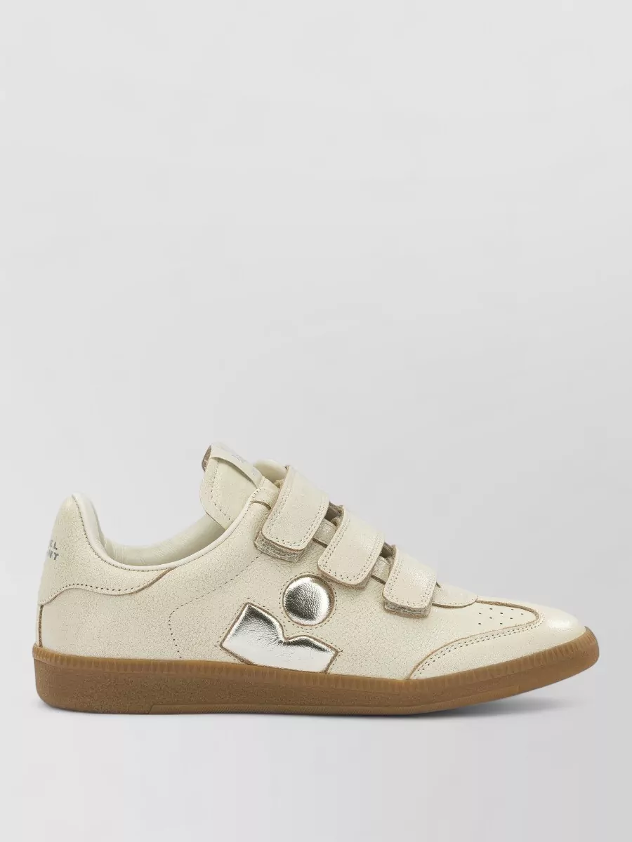 Isabel Marant Leather Low-Top Sneakers