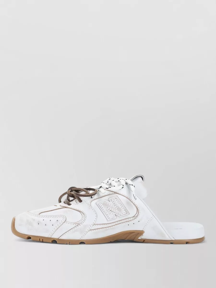 Miu Miu Leather Slides