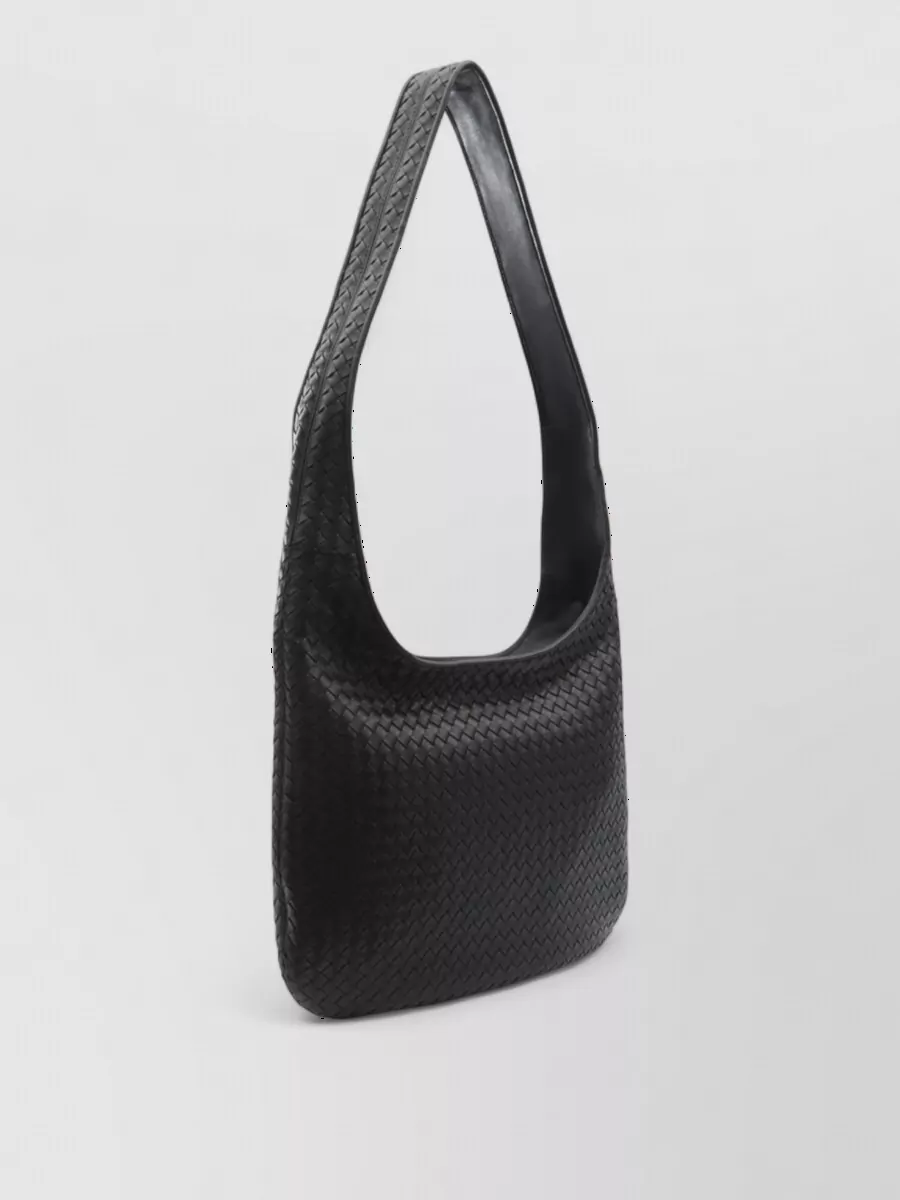 Bottega Veneta lambskin leather crossbody bag
