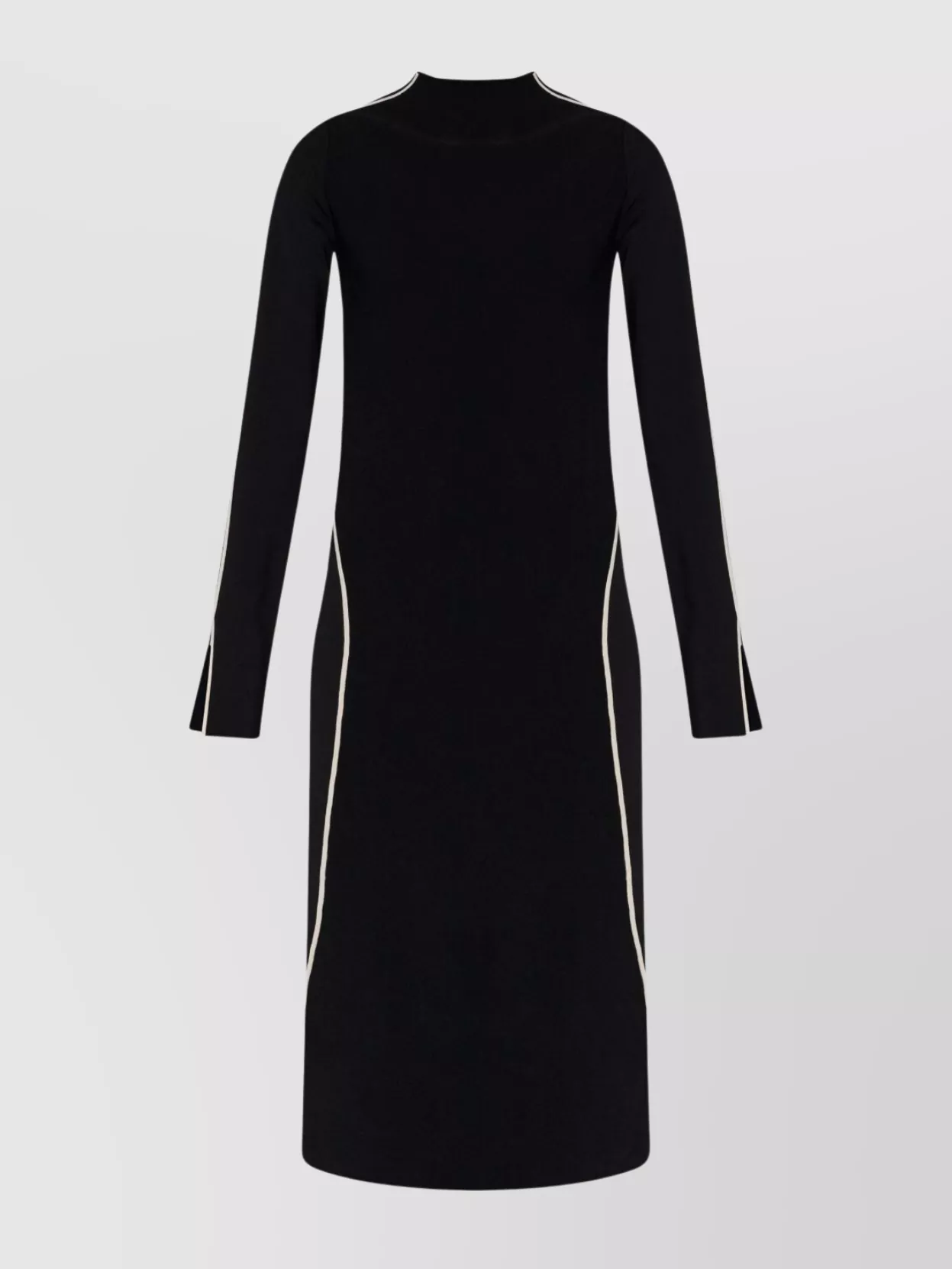 Sportmax Sleeveless Dress With Contrast Trim And Cut-Out Detailing