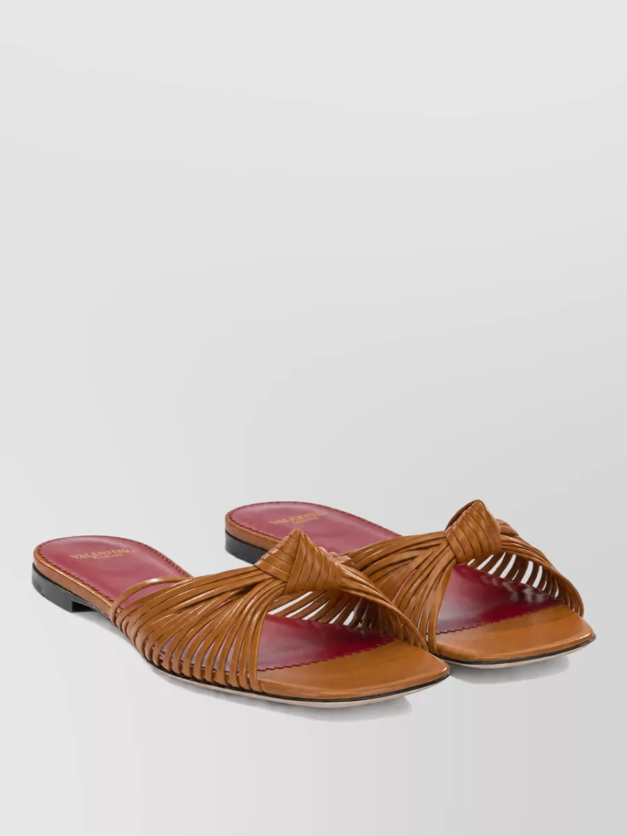 Valentino Garavani leather mules