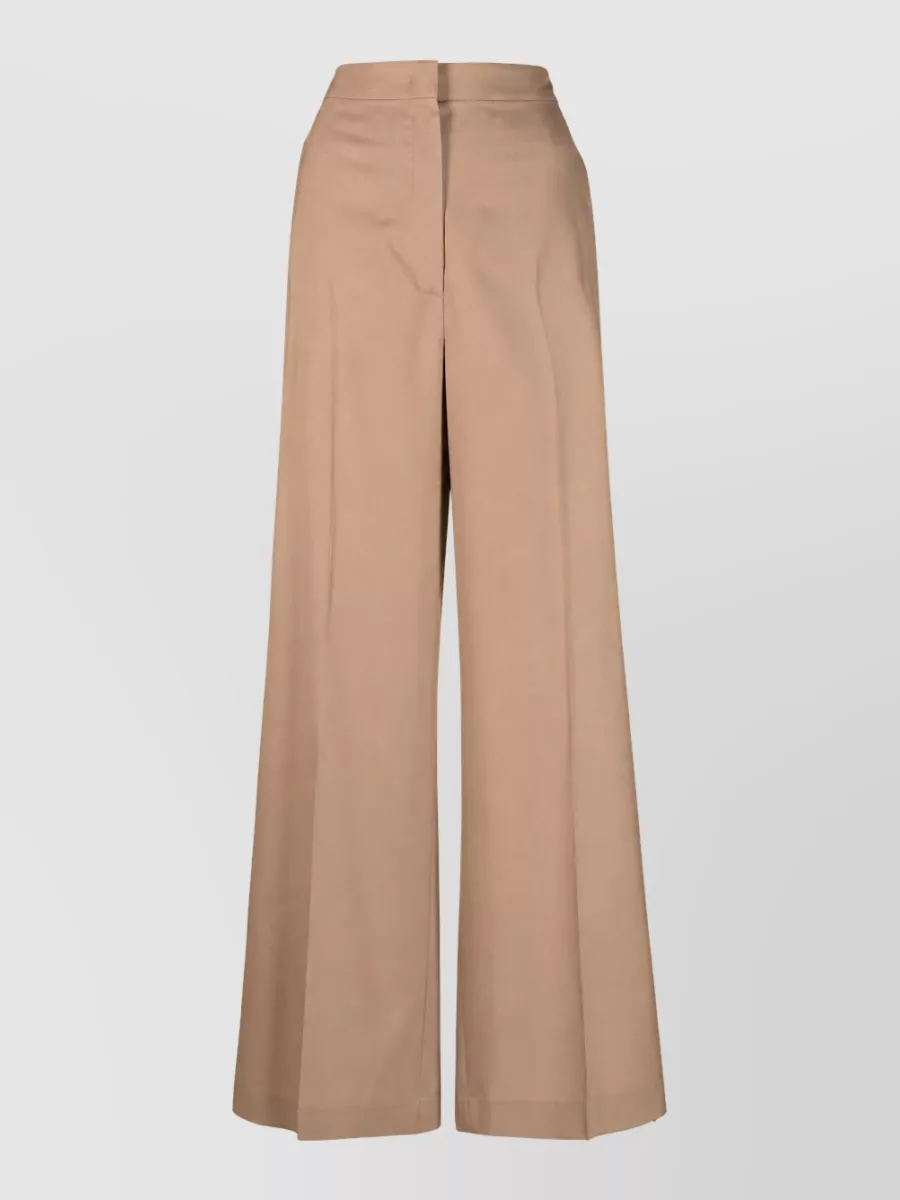 Fabiana Filippi wool relaxed-fit wide-leg trousers