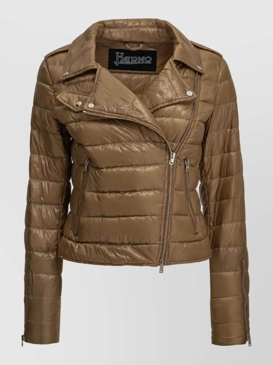 Herno down short parka coat