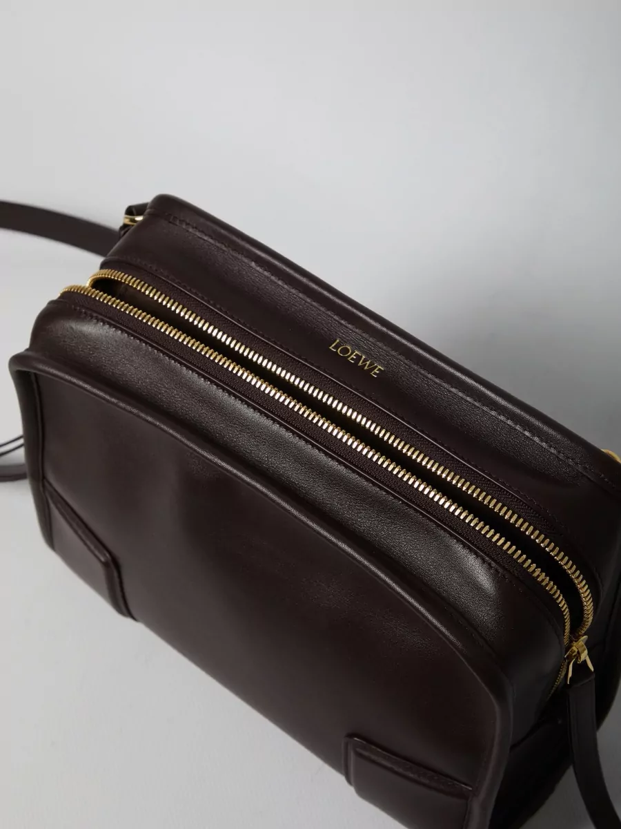 Loewe Calfskin Leather Amazona Small Tote Bag