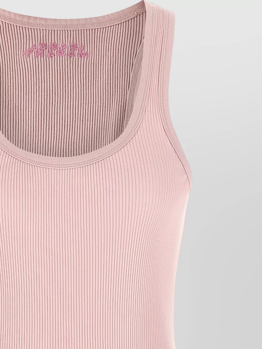 Isabel Marant Thea Tank Top Scoop Neck Ribbed