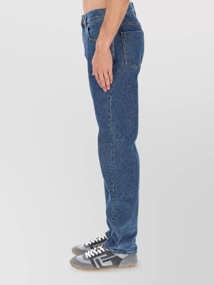 Balmain Straight-Leg Denim Jeans