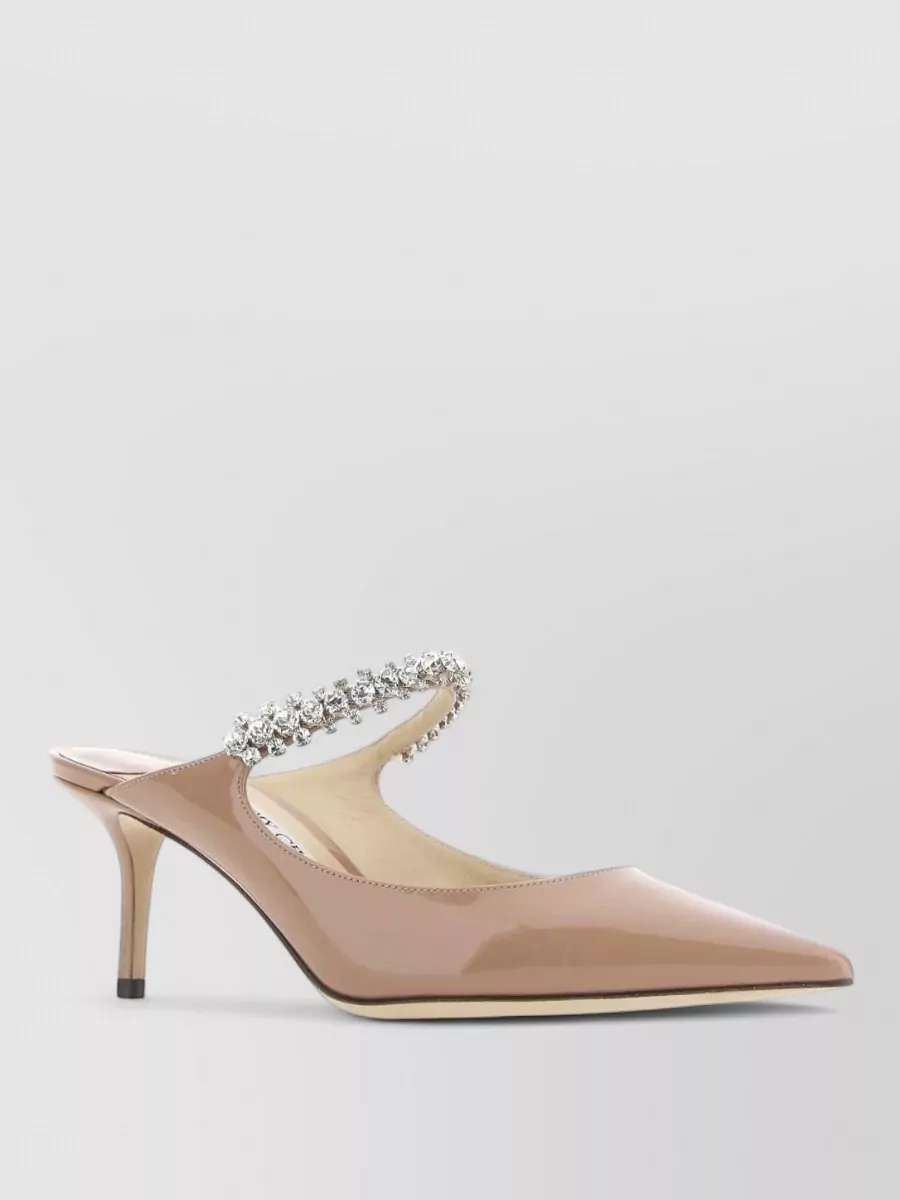Jimmy Choo leather mules