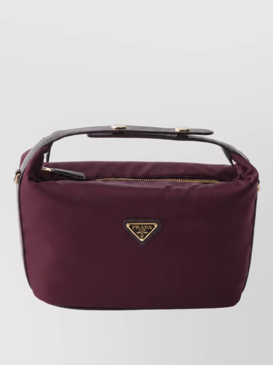 Prada Mini Leather Clutch Bag